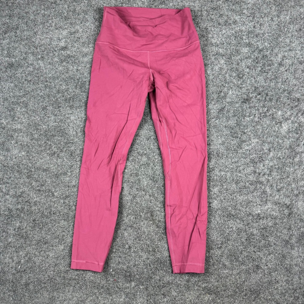 Lululemon Leggings Womens Size 4 Magenta Pink High Rise Align Athletic Yoga Pant